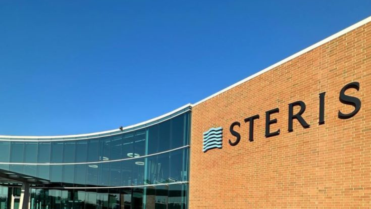 STERIS facility exterior, a supplier of automated sterilisation systems for hospitals