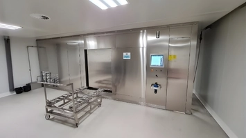 Noxilizer NO2 sterilisation chamber for medical devices
